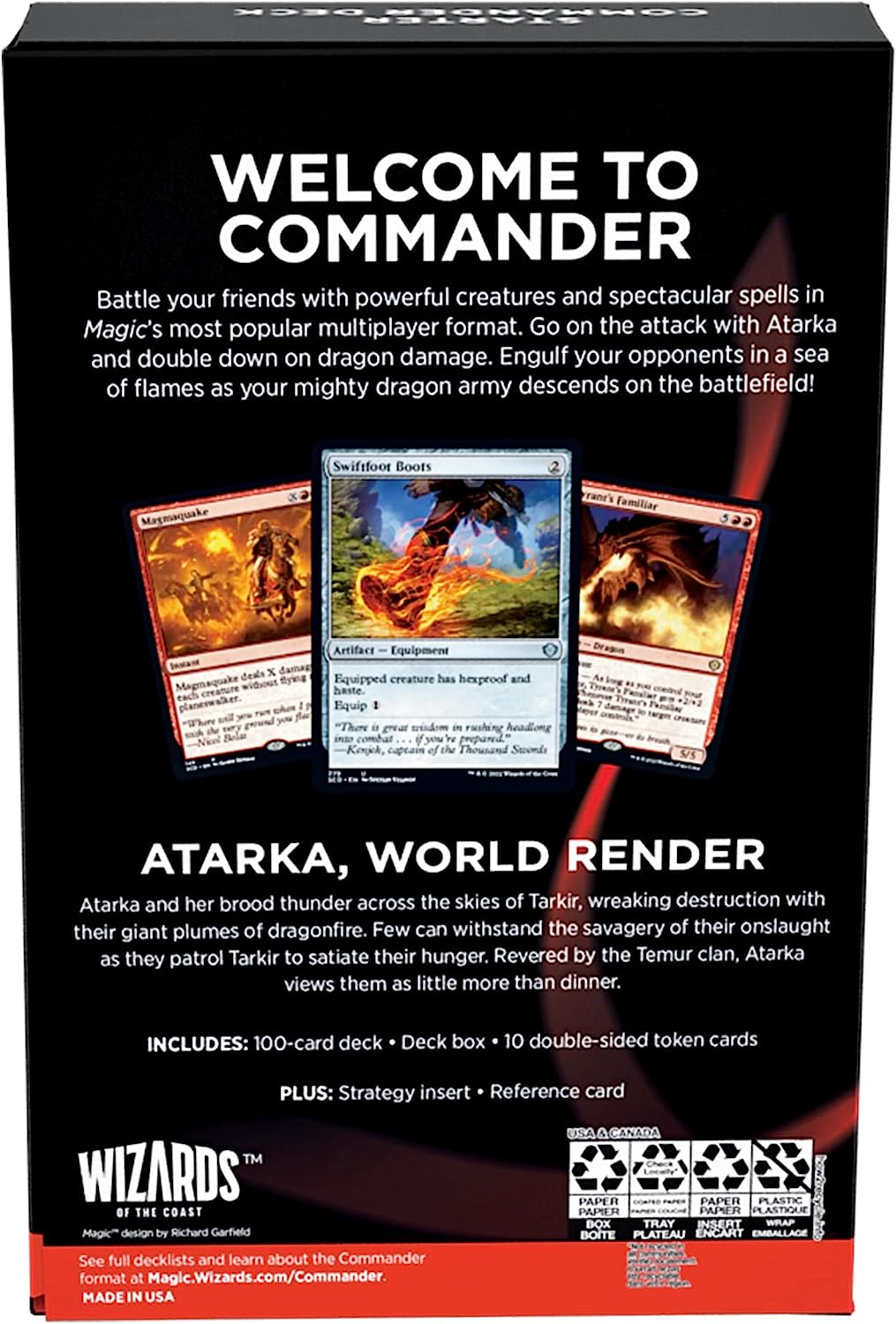Magic The Gathering Starter Commander Deck Magic The Gathering Starter Commander Deck