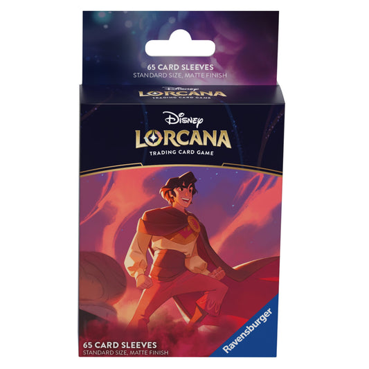 Card Sleeves - Aladdin - Shimmering Skies - Disney Lorcana - Crusty Games