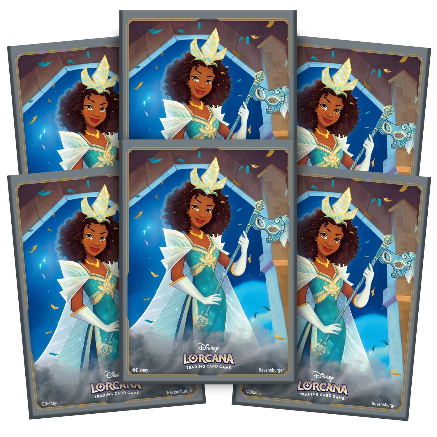 Card Sleeves - Tiana - Shimmering Skies - Disney Lorcana - Crusty Games