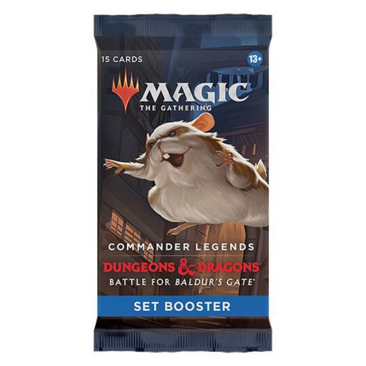 Dungeons and Dragons Battle for Baldurs Gate Commander Legends Set Booster - Magic The Gathering