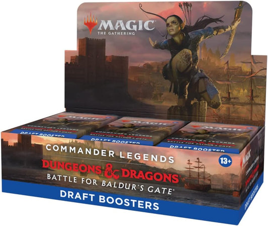 Commander Legends: Battle for Baldur’s Gate Draft Booster Box - Magic: The Gathering