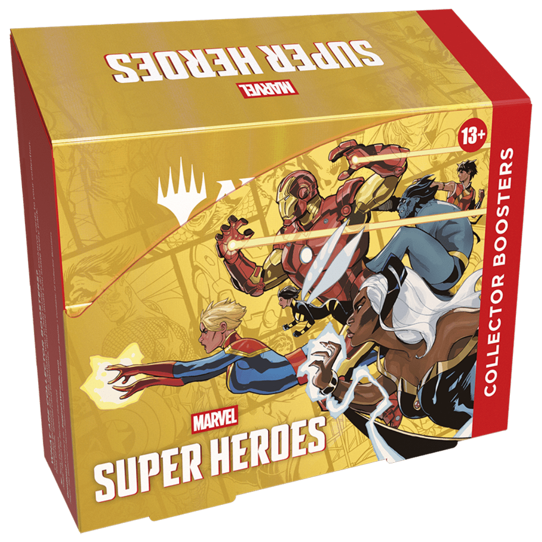 Collector Booster Box - Marvel Super Heroes - Magic The Gathering - Crusty Games