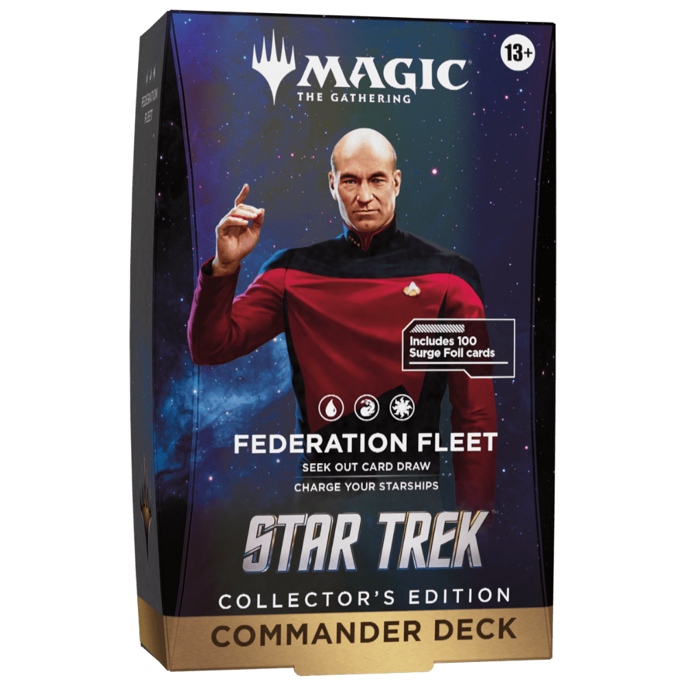Commander Deck Collector's Edition - Star Trek - Magic The Gathering - Crusty Games