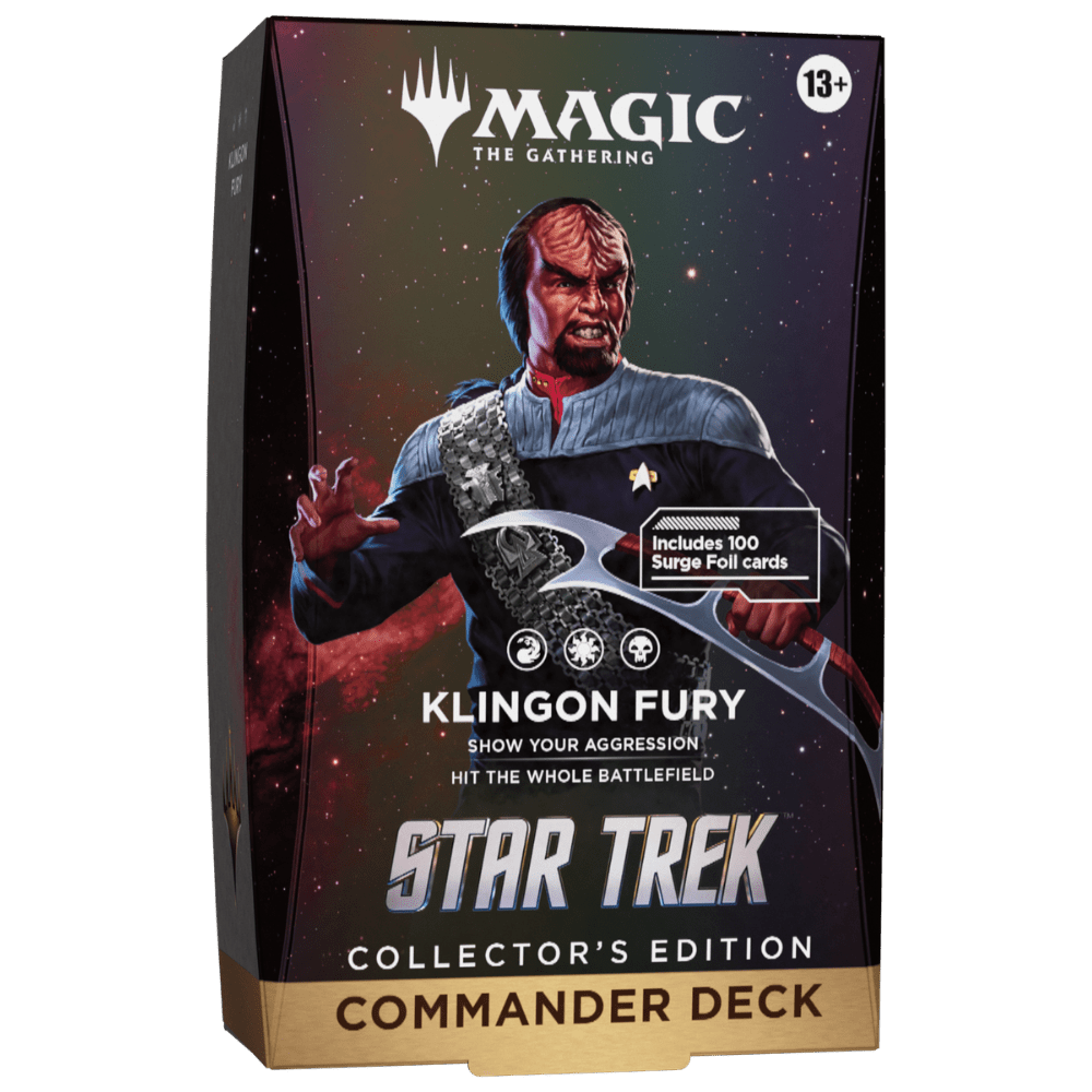 Commander Deck Collector's Edition - Star Trek - Magic The Gathering - Crusty Games