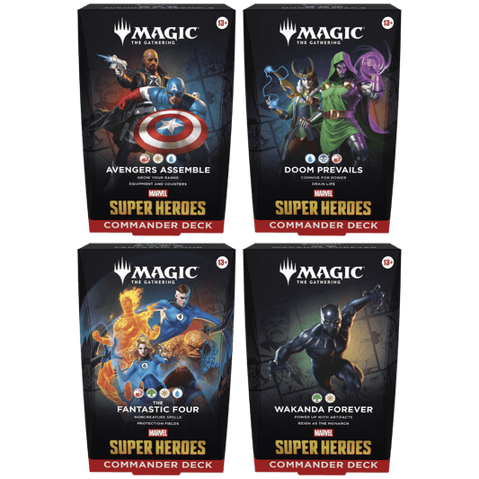 Commander Deck - Marvel Super Heroes - Magic The Gathering - Crusty Games