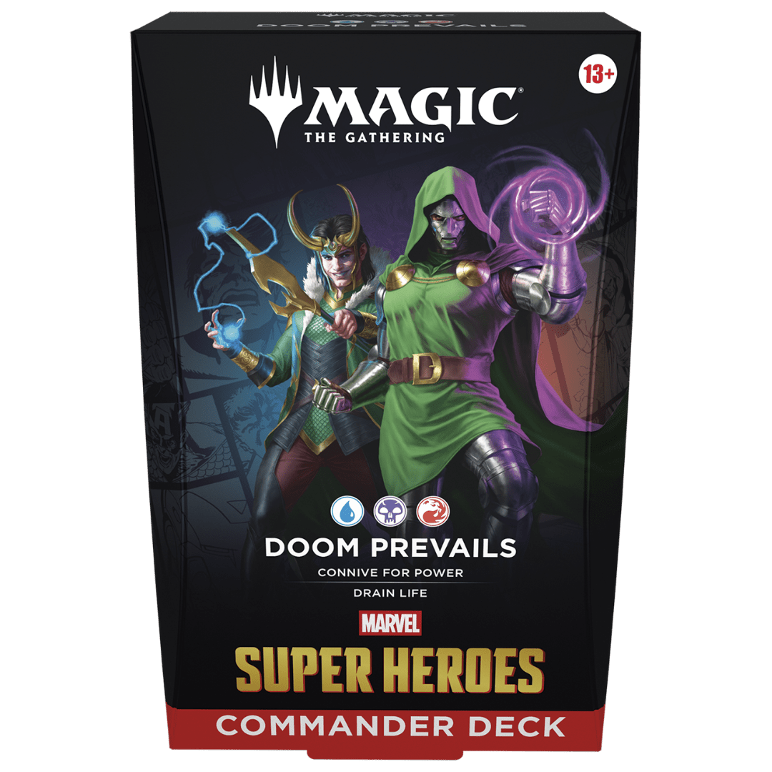 Commander Deck - Marvel Super Heroes - Magic The Gathering - Crusty Games