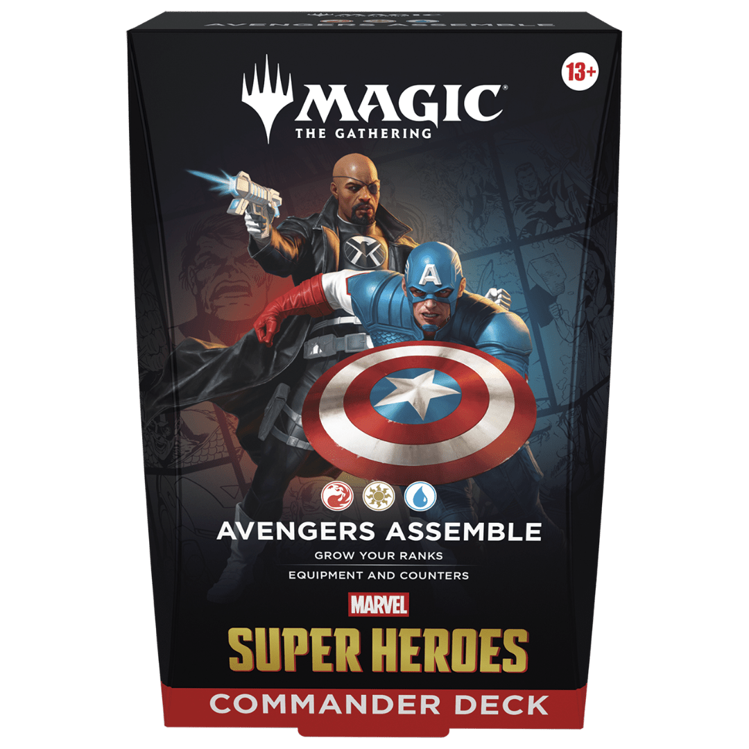 Commander Deck - Marvel Super Heroes - Magic The Gathering - Crusty Games