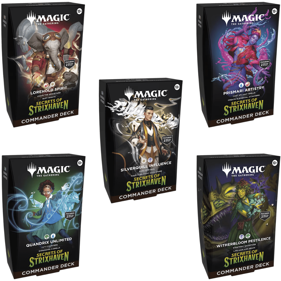 Commander Deck - Secrets of Strixhaven - Magic The Gathering - Crusty Games