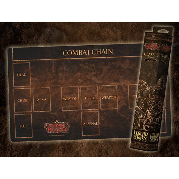 Flesh and Blood Classic Playmat - Brown - Flesh and Blood Playmats