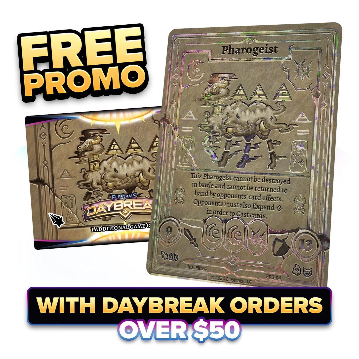 Daybreak - Chronodile Starter Deck with 3 Packs - Elestrals