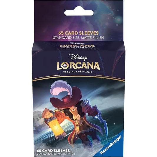 Disney Lorcana Card Sleeves - Captain Hook - Crusty Games