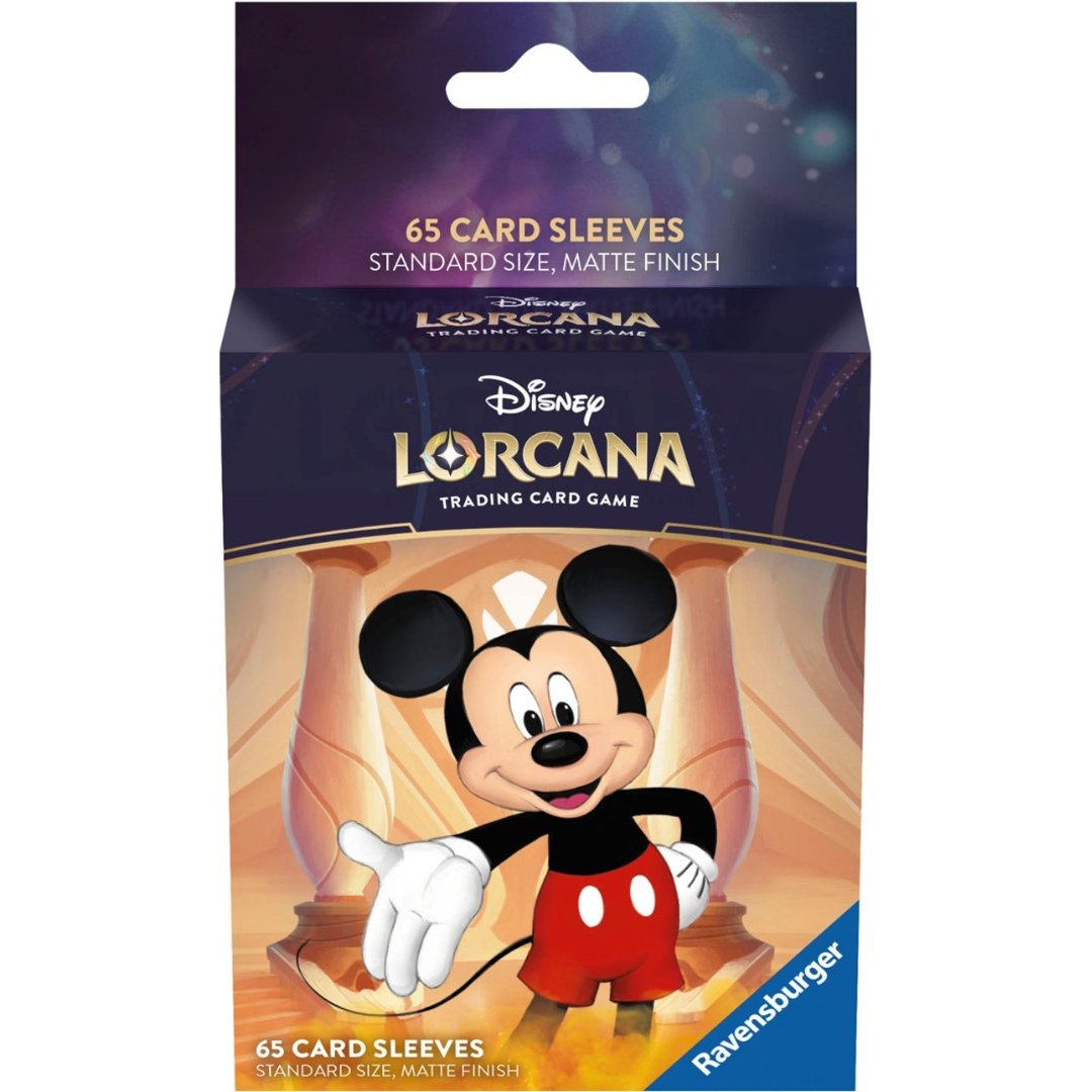 Disney Lorcana Card Sleeves - Mickey Mouse - Crusty Games