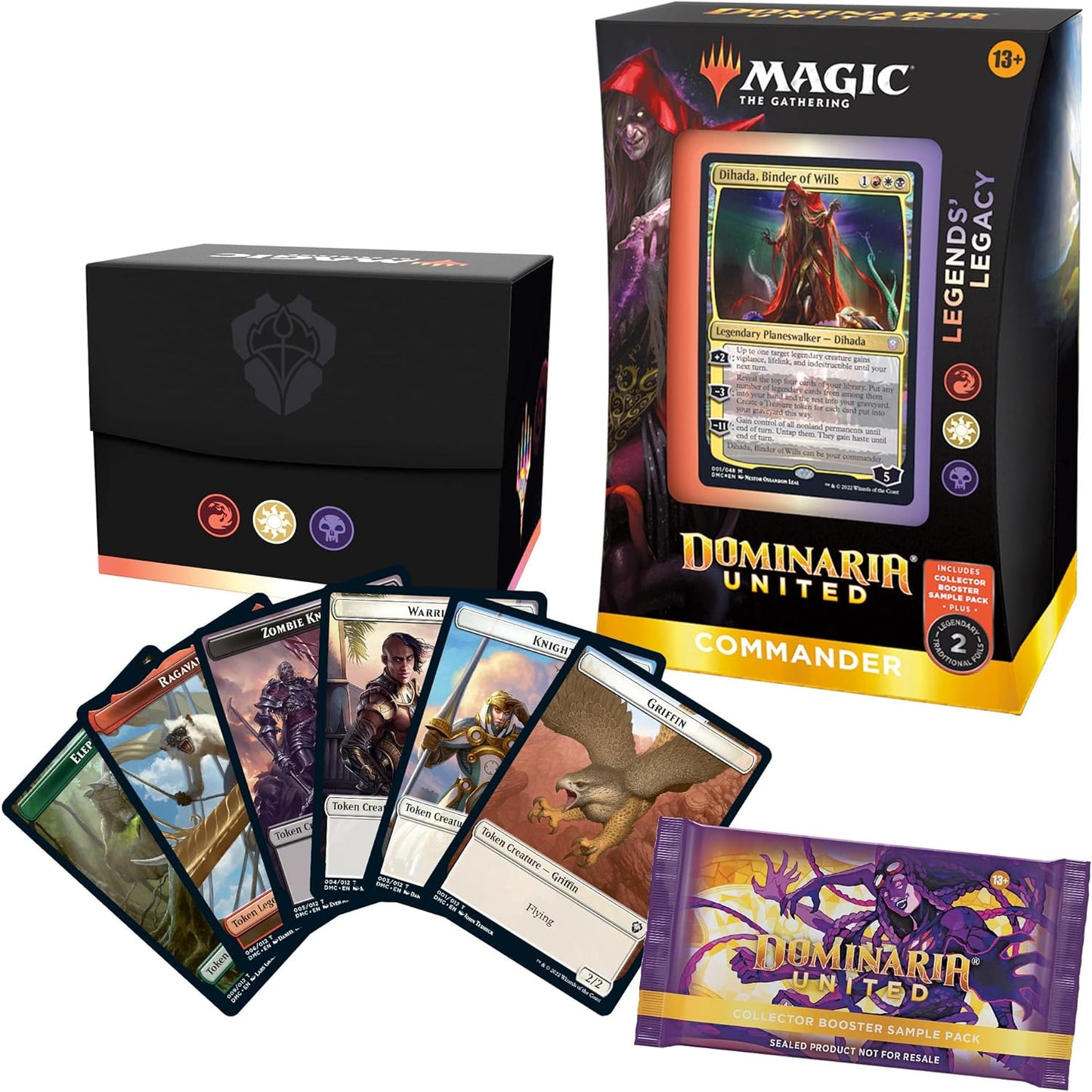 Dominaria United Commander Deck Dihada, Binder of Wills Crusty Games Dominaria United Commander Deck Dihada, Binder of Wills Crusty Games