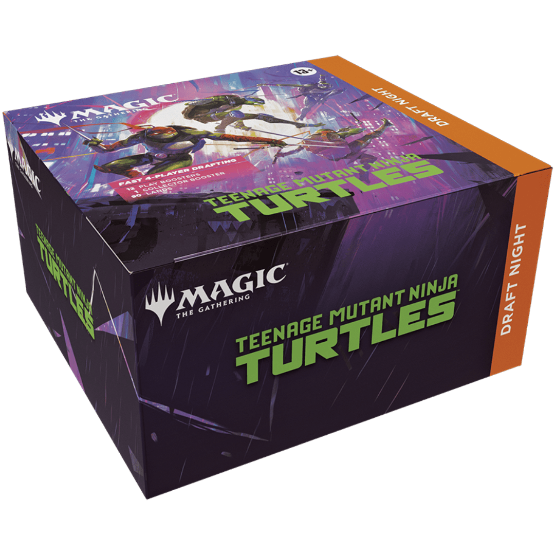 Draft Night - Teenage Mutant Ninja Turtles - Universes Beyond - Magic The Gathering - Crusty Games