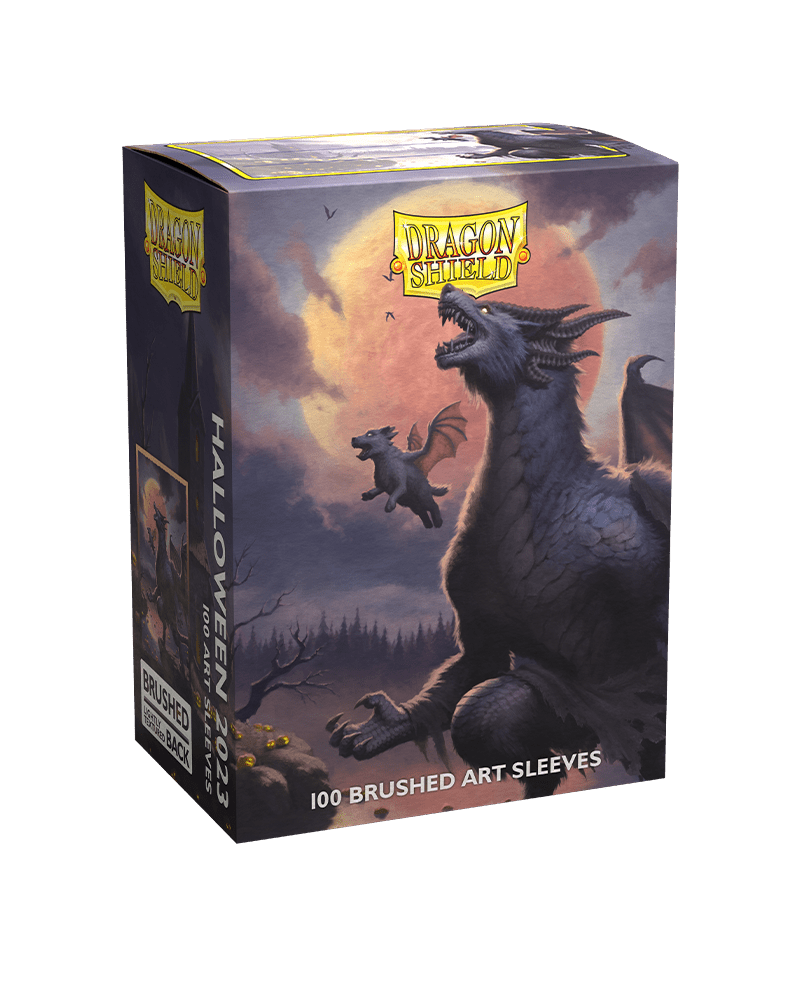 Dragon Shield Halloween 2023 Brushed Art Sleeves - Standard Size - Crusty Games