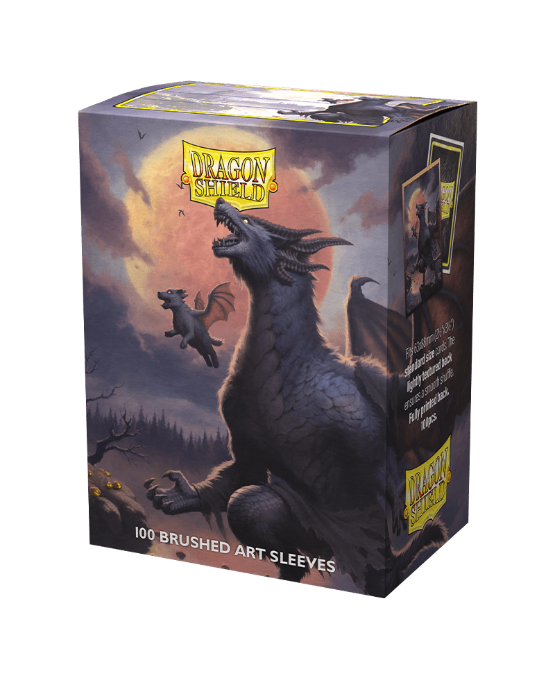 Dragon Shield Halloween 2023 Brushed Art Sleeves - Standard Size - Crusty Games