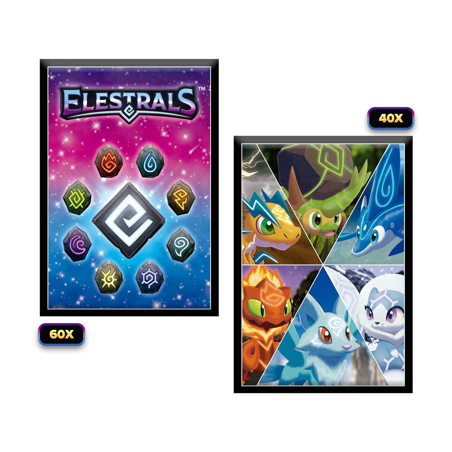 Elestrals Card Sleeves - Crusty Games