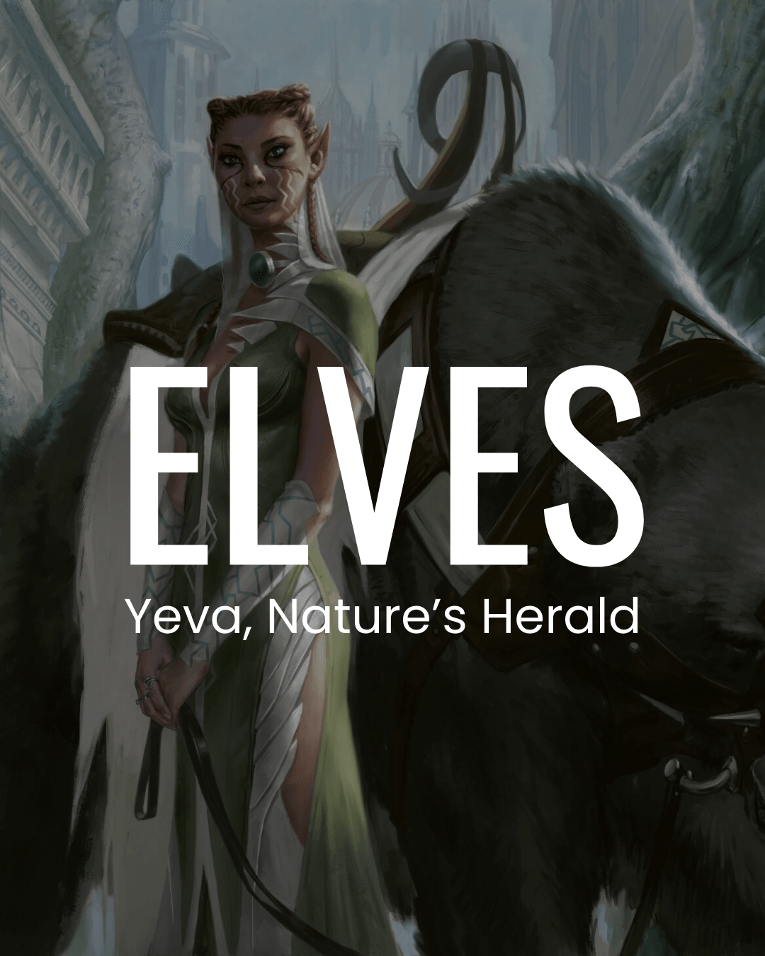 Elves - Yeva, Nature's Herald - Commander Deck - Crusty Games