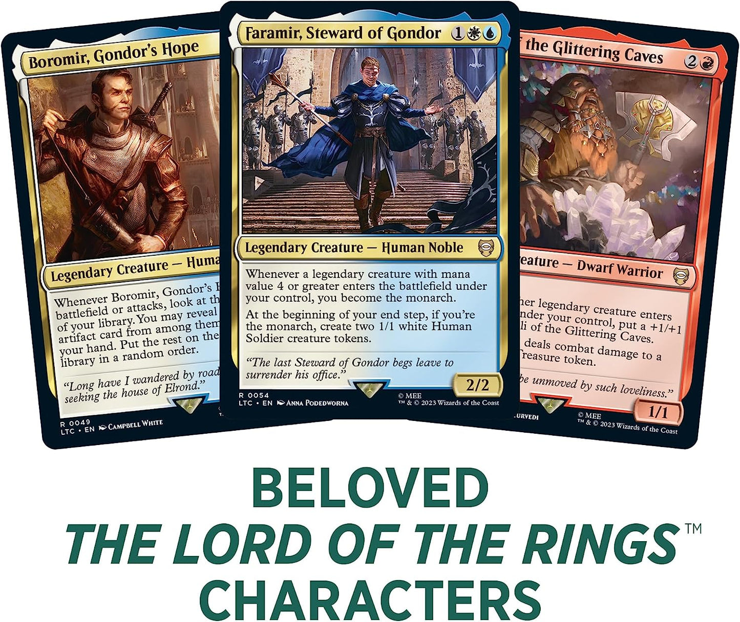 Magic The Gathering: The Lord of The Rings: Tales of Middle-earth Commander Deck Magic The Gathering: The Lord of The Rings: Tales of Middle-earth Commander Deck