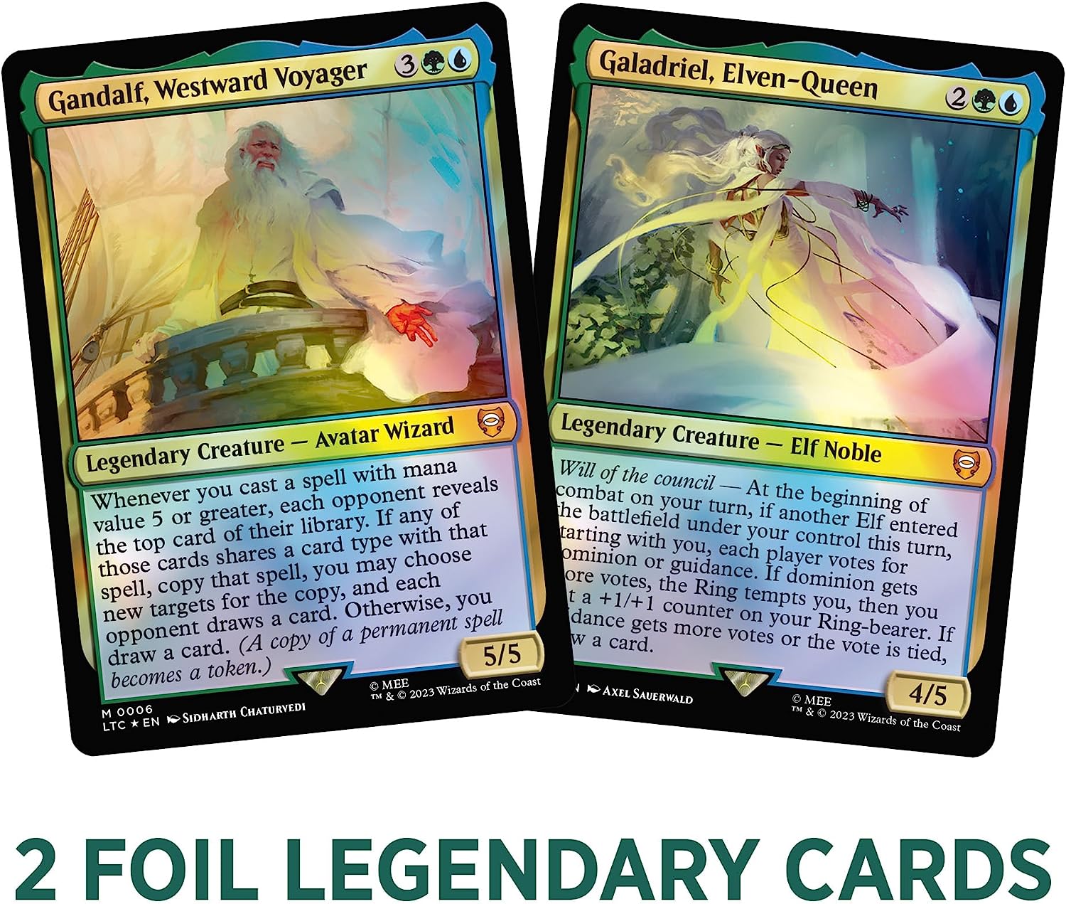 Magic The Gathering: The Lord of The Rings: Tales of Middle-earth Commander Deck Magic The Gathering: The Lord of The Rings: Tales of Middle-earth Commander Deck
