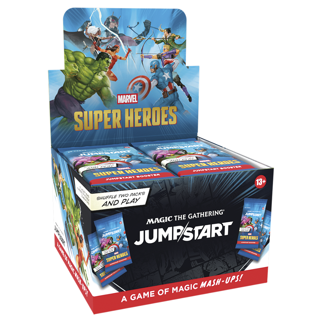 Jumpstart Booster Box - Marvel Super Heroes - Magic The Gathering - Crusty Games