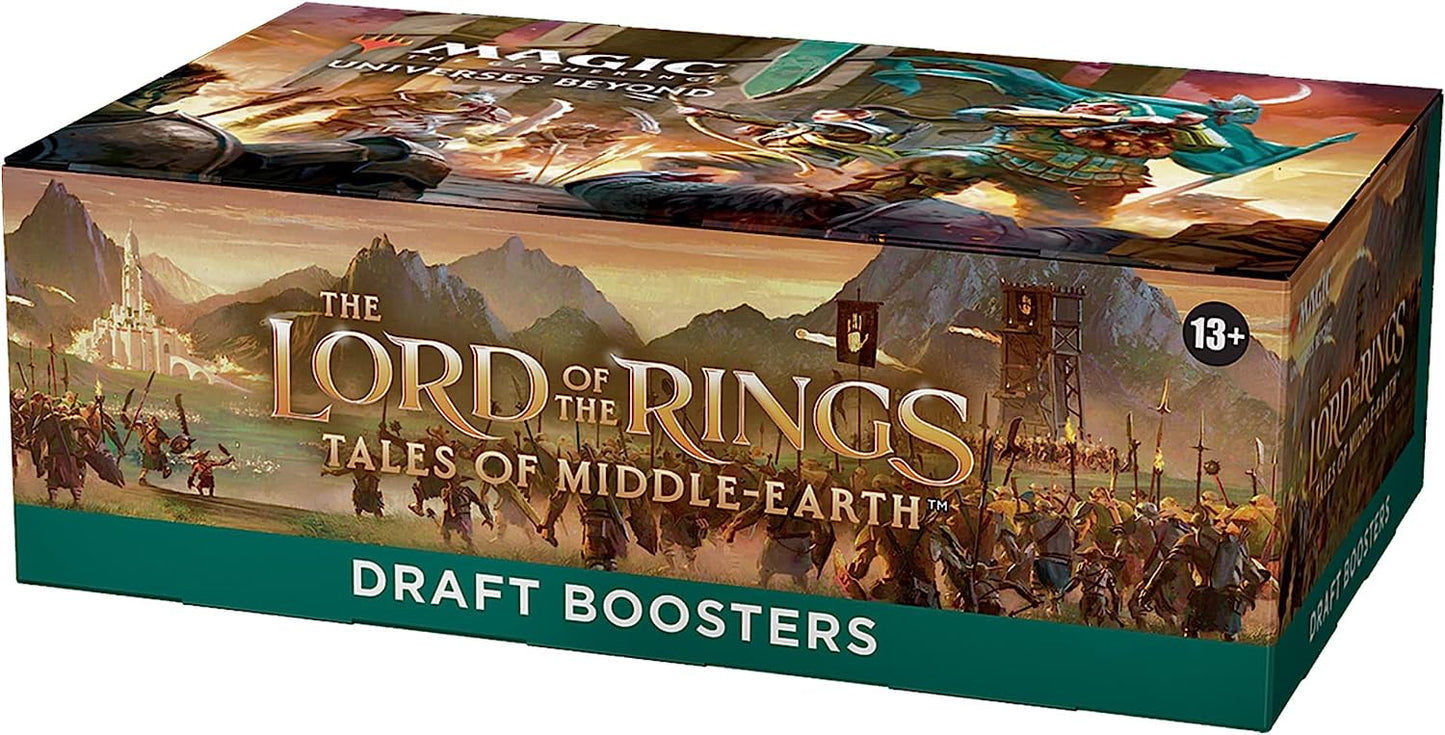 The Lord of The Rings: Tales of Middle-Earth Draft Booster Box - 36 Packs + 1 Box Topper Card