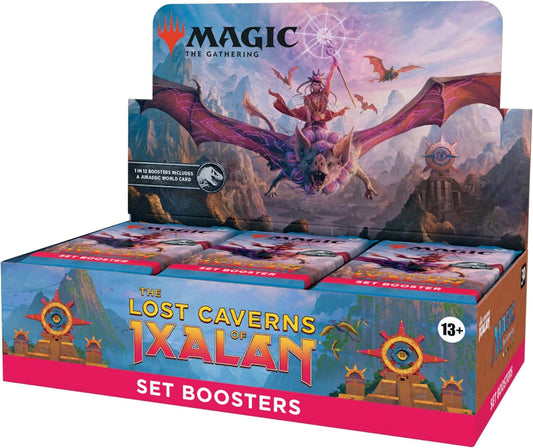 The Lost Caverns of Ixalan Set Booster Box - Magic: The Gathering  - 30 Packs + 1 Box Topper Card