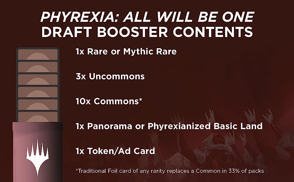 Phyrexia: All Will Be One Draft Booster Pack - Magic The Gathering