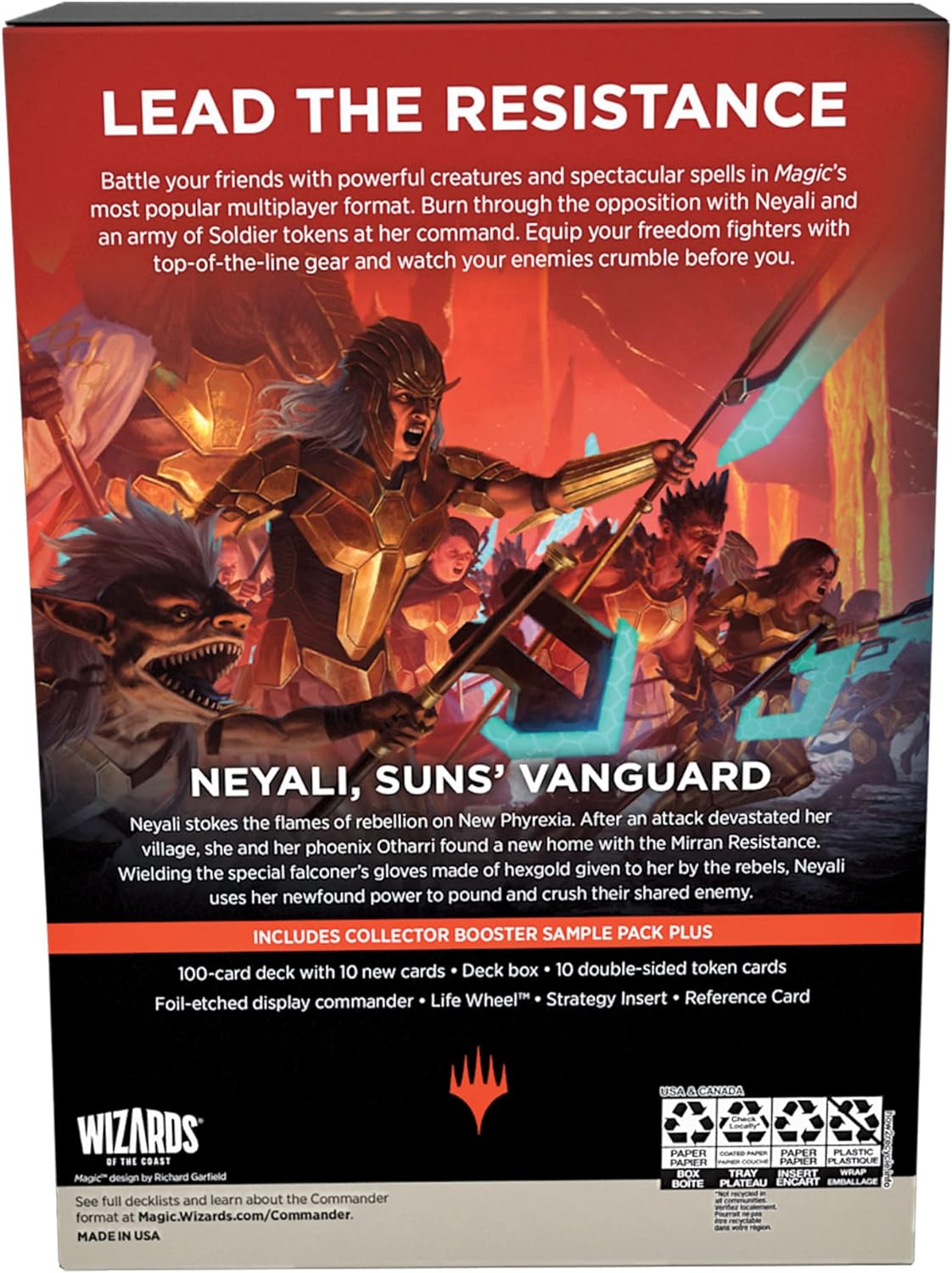 Phyrexia: All Will Be One Commander Deck - Neyali, Suns' Vanguard