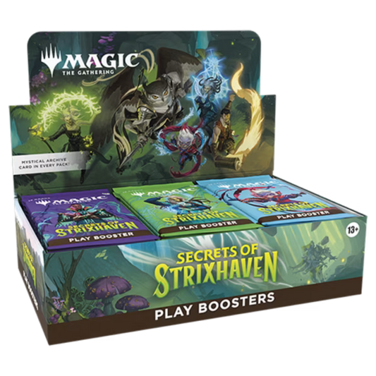 Play Booster Box - Secrets of Strixhaven - Magic The Gathering - Crusty Games