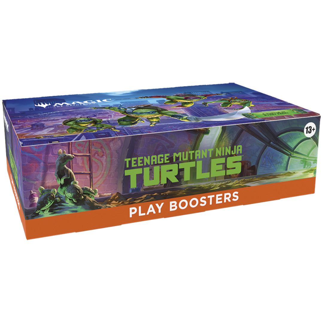 Play Booster Box - Teenage Mutant Ninja Turtles - Universes Beyond - Magic The Gathering - Crusty Games