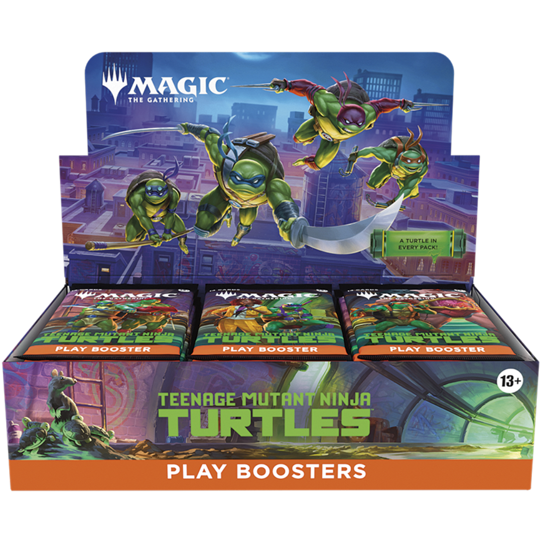 Play Booster Box - Teenage Mutant Ninja Turtles - Universes Beyond - Magic The Gathering - Crusty Games