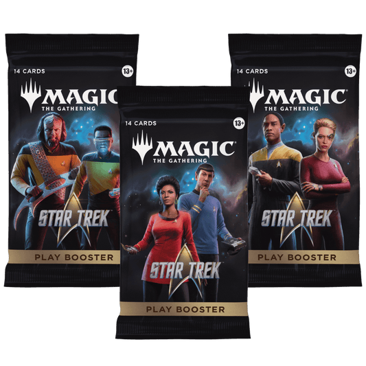 Play Booster Pack - Star Trek - Magic The Gathering - Crusty Games