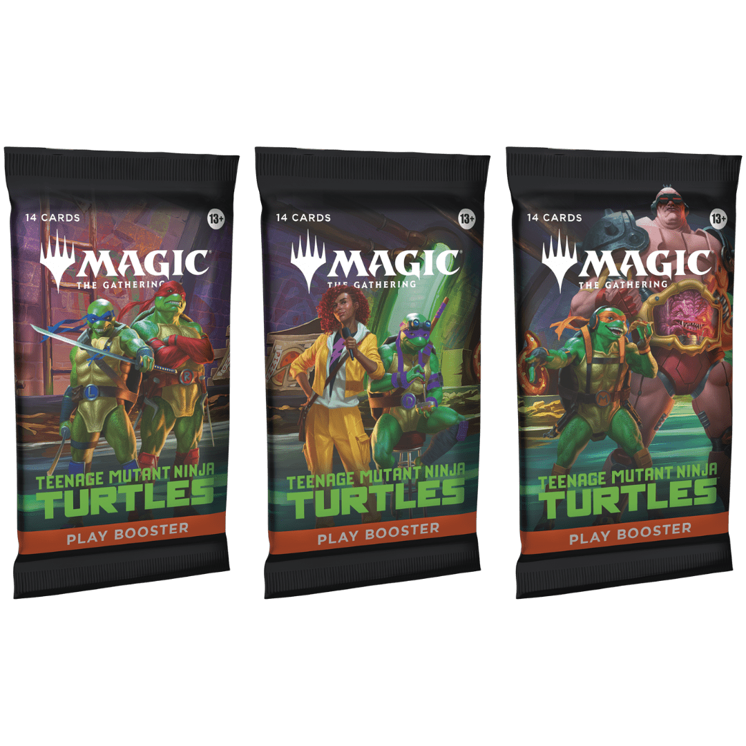 Play Booster Pack - Teenage Mutant Ninja Turtles - Universes Beyond - Magic The Gathering - Crusty Games