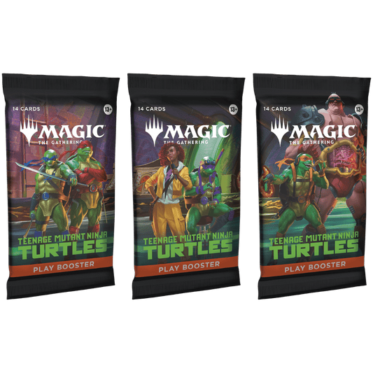 Play Booster Pack - Teenage Mutant Ninja Turtles - Universes Beyond - Magic The Gathering - Crusty Games