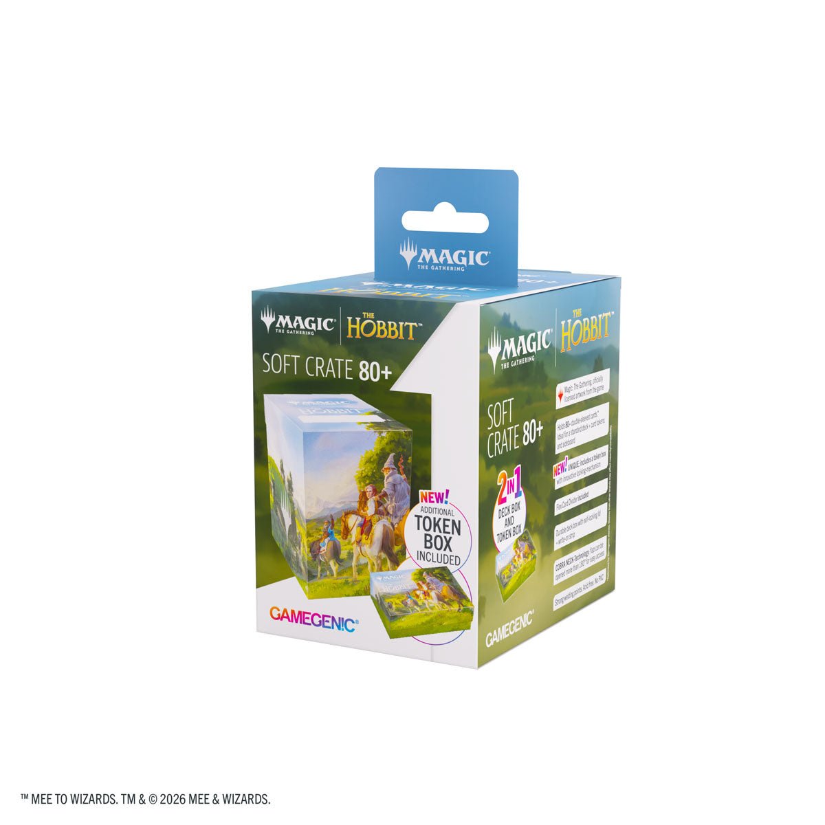 Soft Crate 80+ - The Hobbit - Deck Box - Crusty Games