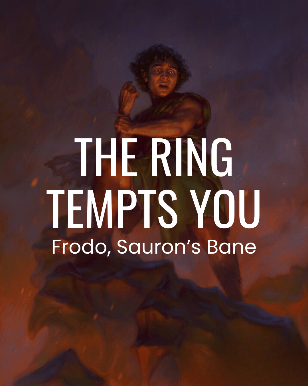The Ring Tempts You - Frodo, Sauron's Bane - Commander Deck - Crusty Games