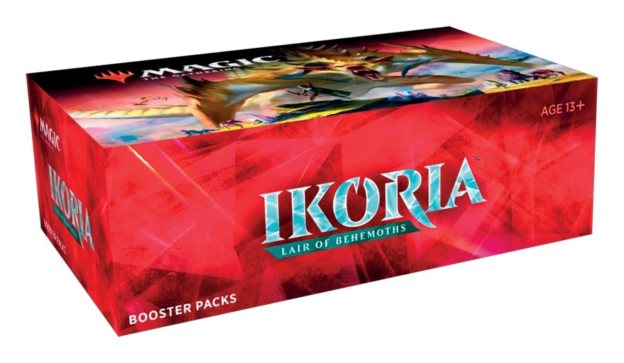 8 Person - Ikoria Lair of Behemoths - Standard Draft 24 Booster Box Repack - IKO - Crusty Games