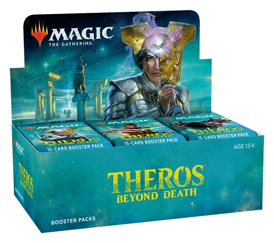 8 Person Theros Beyond Death Standard Draft 24 Booster Box Repack THB with Free Box - Crusty Games