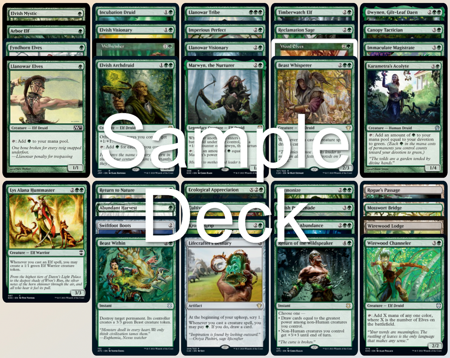 green white commander deck mtg BANT BROKERS Green/White/Blue Builder Starter Pack Kit CommanderComplete outmaneuver opponents Magic: The Gathering Starter Commander