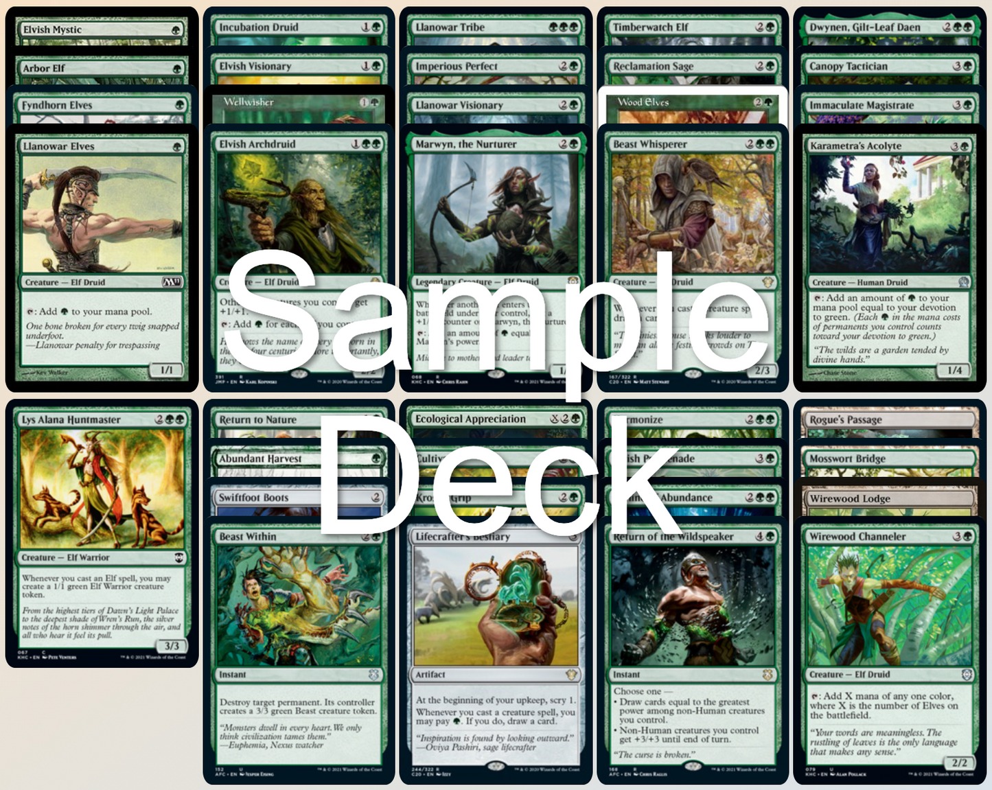 Sample Elves Deck List