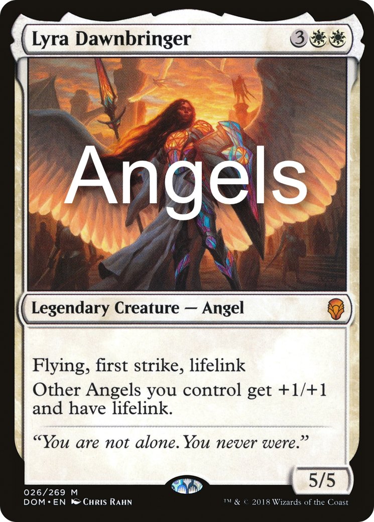 Angels - Lyra Dawnbringer - Commander Deck - Crusty Games