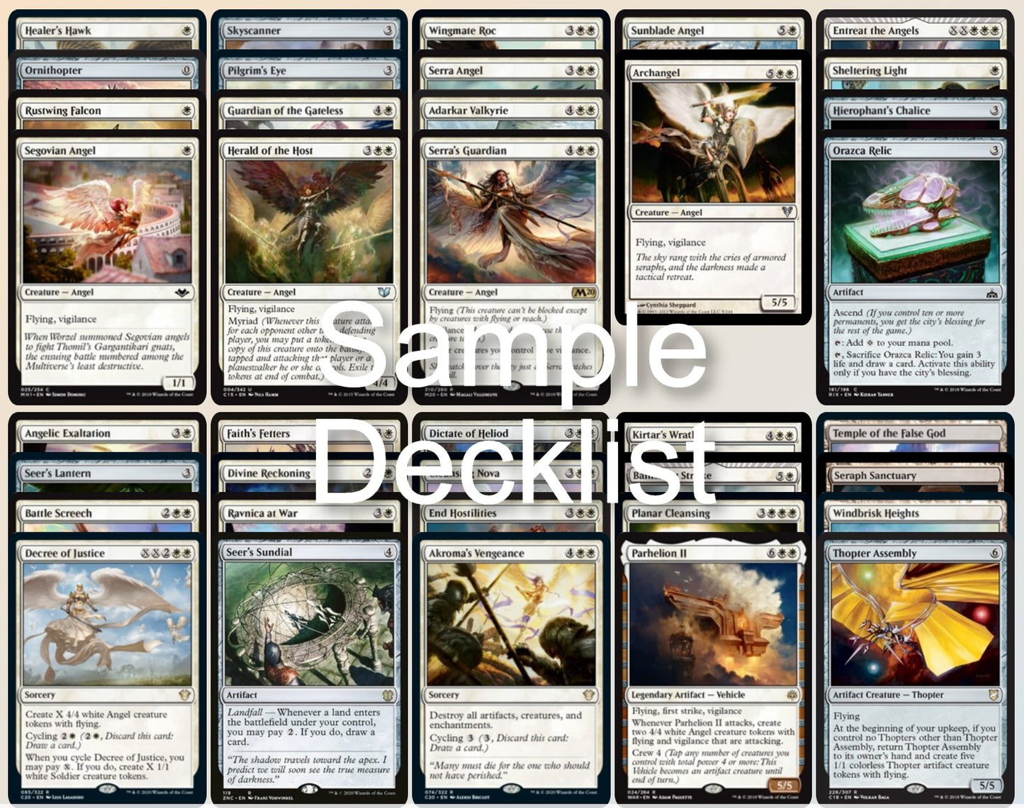 Angels/Fliers - Sephara, Sky's Blade - Commander Deck - Crusty Games