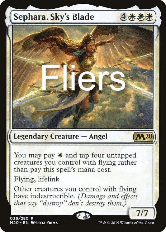 Angels/Fliers - Sephara, Sky's Blade - Commander Deck - Crusty Games