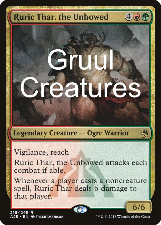 Creatures - Ruric Thar the Ubowed - Commander Deck - Pre-sale - Crusty Games