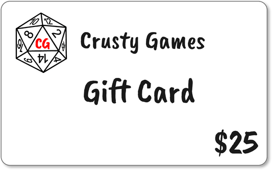 Crusty Games Gift Card - Crusty Games