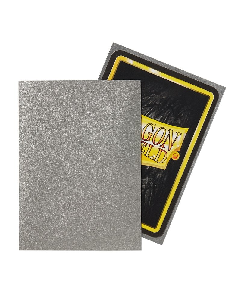 Dragon Shield - 100 Matte Card Sleeves - Standard Card Size - 66 x 91mm - Crusty Games