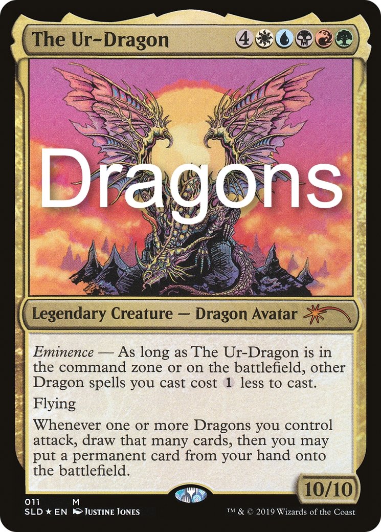 Dragons - The Ur-Dragon - Commander Deck - Secret Lair Drop SLD Version - Crusty Games