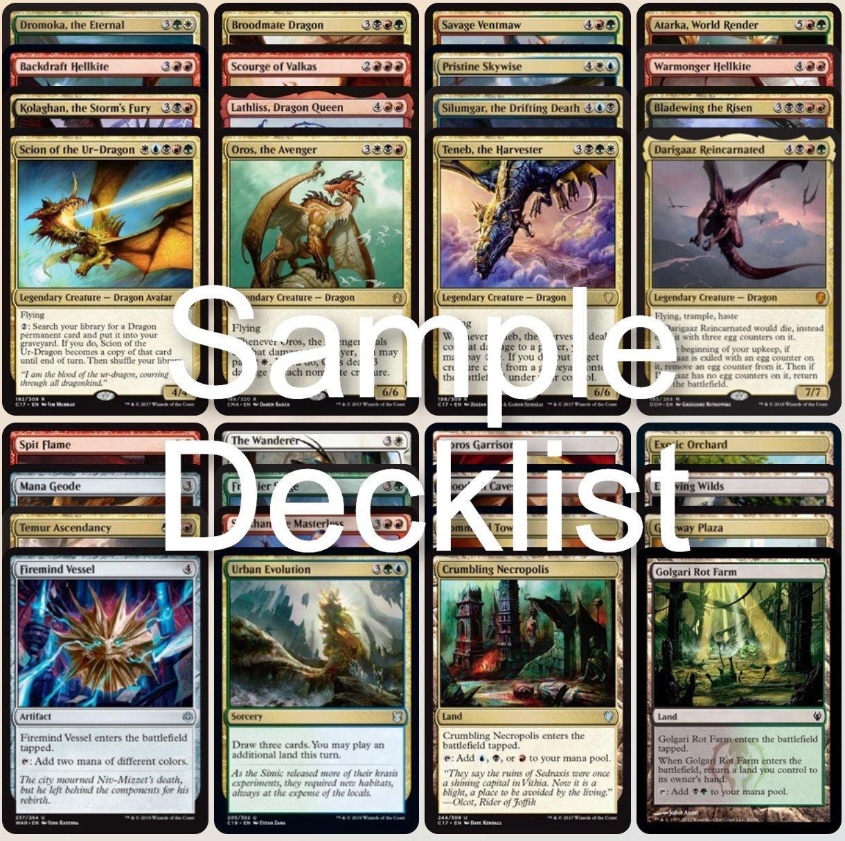 Dragons - Tiamat - Commander Deck Dragons - Tiamat - Commander Deck