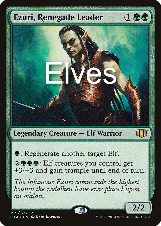 Elves - Ezuri, Renegade Leader - Commander Deck - Crusty Games